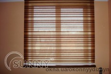 Тканевые ролеты из натуральных тканей (джутовые)