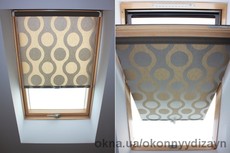 Рулонные шторы на мансардные окна