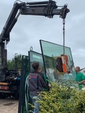 Замена стеклопакетов  больших размеров на энергоэффективные в загородном доме. —  Замена стеклопакетов  больших размеров на энергоэффективные в загородном доме. —