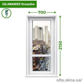 Балконні двері Salamander 2D