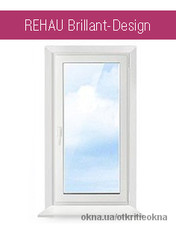 Теплое окно с оригинальным дизайном. Rehau Brillant