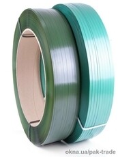 Зелёная лента упаковочная (стреппинг лента)