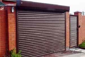 Роллетные ворота автоматические от Алютех (3,0*2,5 м)