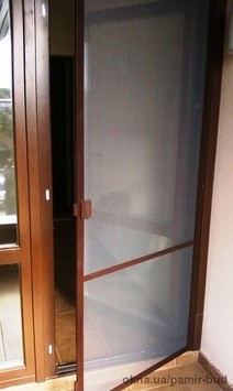 Дверные и балконные москитные сетки (1000*2000) с горизонтальным импостом