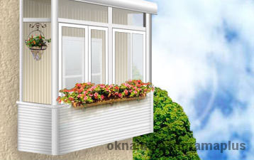 Балконные рамы &mdash; Panorama-Plyus