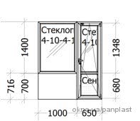 Балконный блок