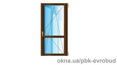 Дверь балконная с полным остеклением