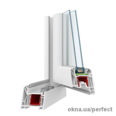 Якісний п'ятикамерний віконний ПВХ профіль PERFECT 5 Energy