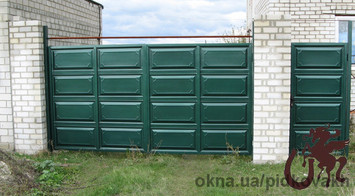 Въездные ворота в наличии и под заказ