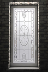 Витражное окно в классическом стиле