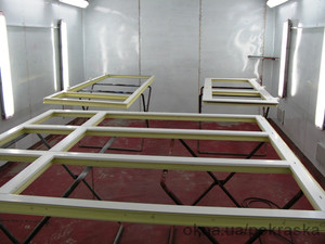 Покраска готовых конструкций в малярной камере &mdash; 