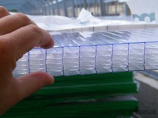 Поликарбонат сотовый Marlon ST, 32 мм., прозрачный.