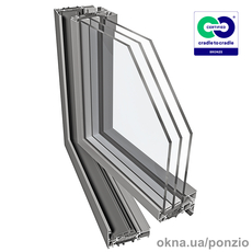 PE78NHI SLIM/SLIM INDUSTRIAL - вікна з вузьким профілем