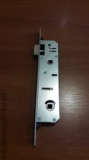 Замок с защелкой WC 25/90 мм для ПВХ дверей