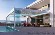 Безрамное остекление террас и веранд