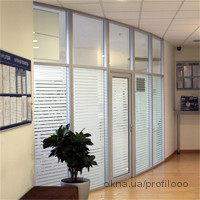 Алюминиевые перегородки