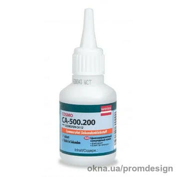 Клей Космофен COSMO CA-500.210 (Cosmofen CA 12), 50 мл