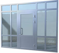 Регулировка алюминиевых дверей