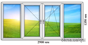 Лоджия 2900 х 1350 из INTERTEC