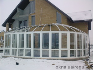 Металлопластиковый витраж &mdash; 