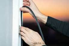 Замена уплотнителя 45 грн/ м.п