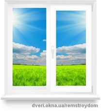 Двустворчатое окно Steko S300 Запорожье