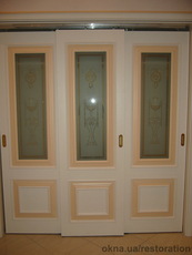 Установка деревянных межкомнатных дверей.