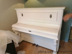 Покраска пианино Киев, покраска фортепиано Киев.