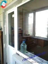 Балконный блок Rehau Киев ул. Декабристов 10А фото ™РІДНЯ —  Балконный блок Rehau Киев ул. Декабристов 10А фото ™РІДНЯ —