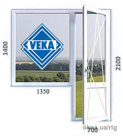 Балконный блок VEKA