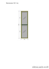 Перегородка скляна