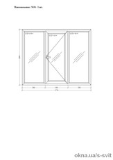 вікно без фурнітури