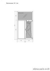 Металопластиковое окно с профильной системой OpenTeck