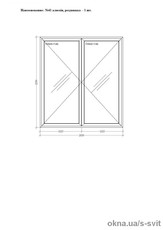 Роздвижна система Алюмінієві двері