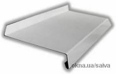 Отлив 100 мм. (белый, коричневый)