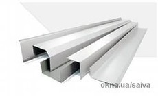 Нащельник 50*50 внутренний (белый, коричневый)