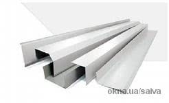 Нащельник 50*50 внутренний (белый, коричневый)