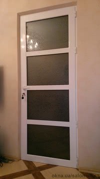 Алюминиевые межкомнатные двери.