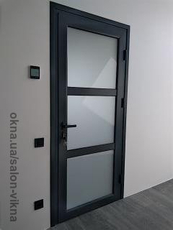 Алюминиевые межкомнатные двери.