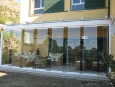 Безрамное остекление.