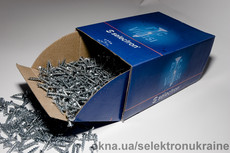 Саморезы оконные с буром, 3,9х25 ЦБ - ЦЖ, фирменная фасовка