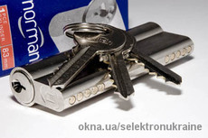 Сердцевины замка (цилиндры) латуные, NORMAN - 90 мм