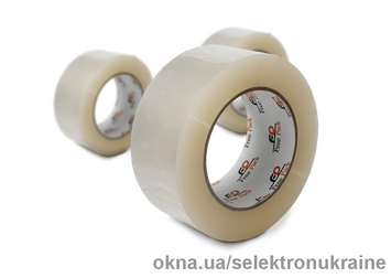 Скотч прозорий 48ммх100мх45мк