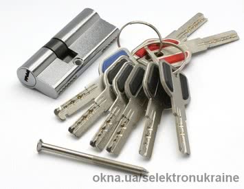 Сердцевины замка (цилиндры) алюминий-цинк,