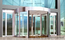 KA022 автоматическая револьверная дверь с 2-мя створками