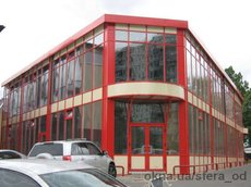 Стеклянные фасады