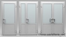 Алюминиевые двери