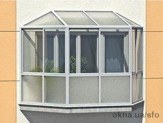Остекление балконов