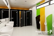 Перегородки сантехнические