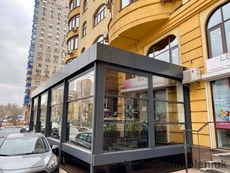 Гильотинное остекление